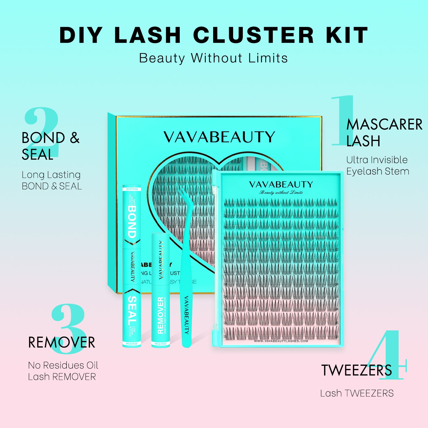 MASCARER Lash Clusters
