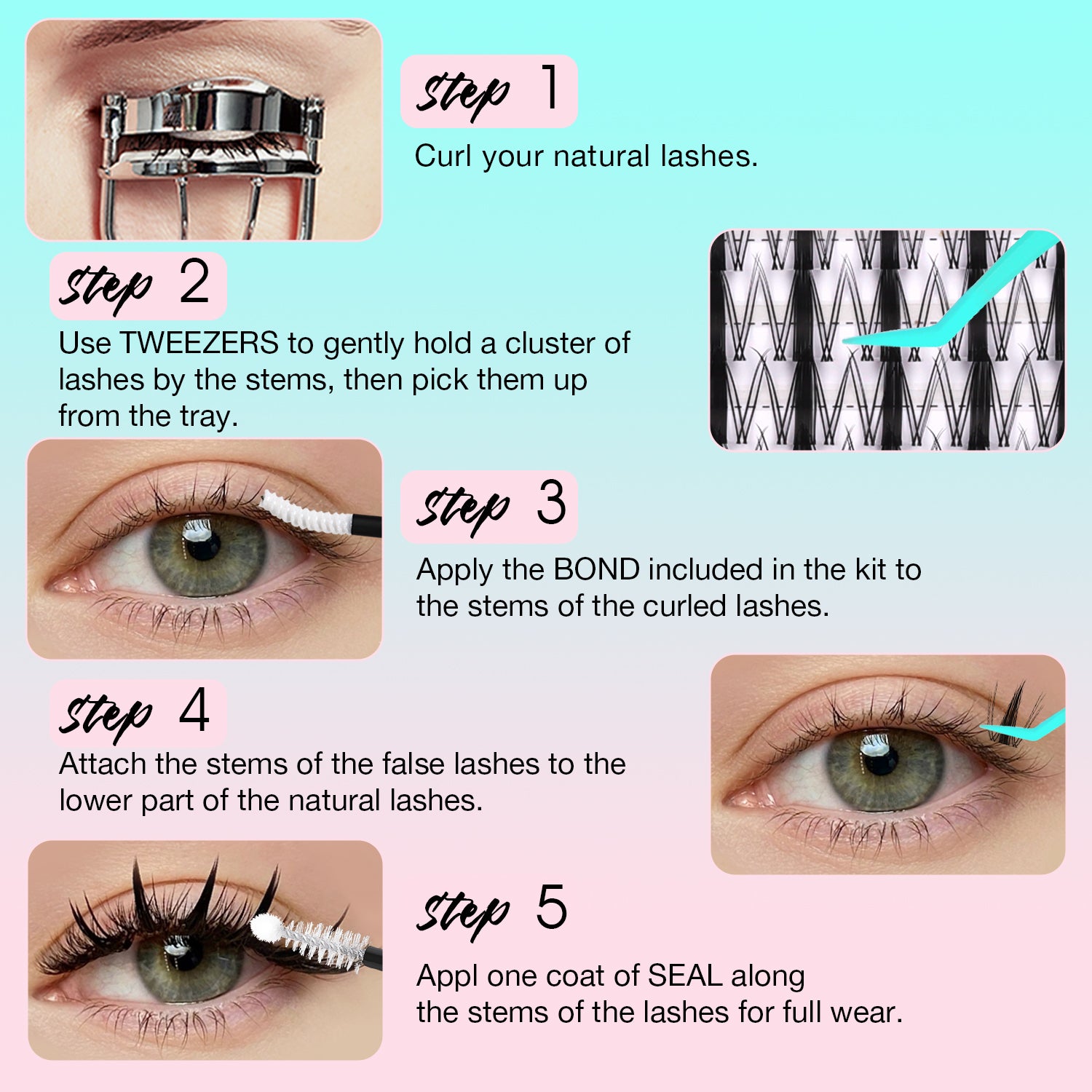 FAIRY Lash Clusters