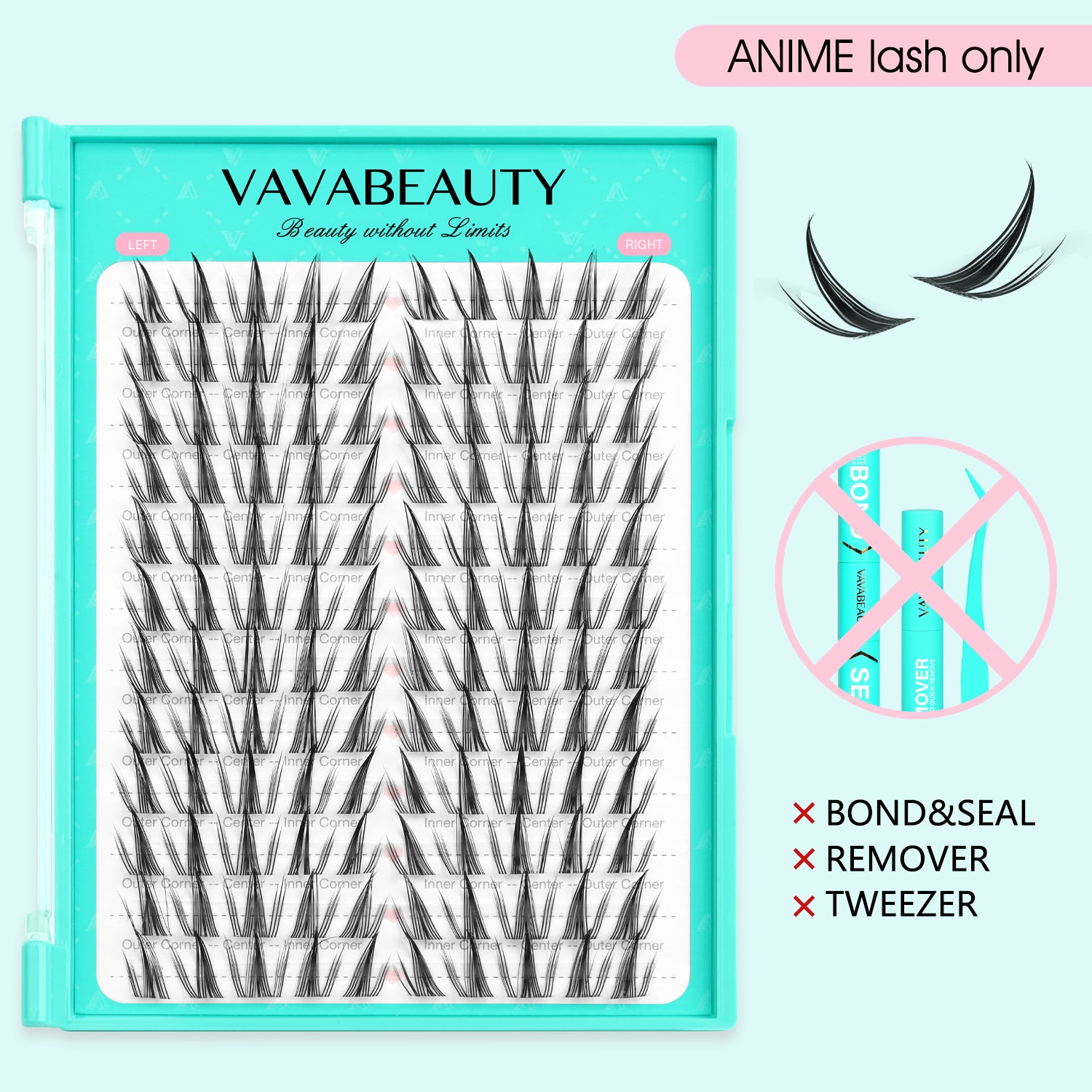 ANIME Lash Clusters