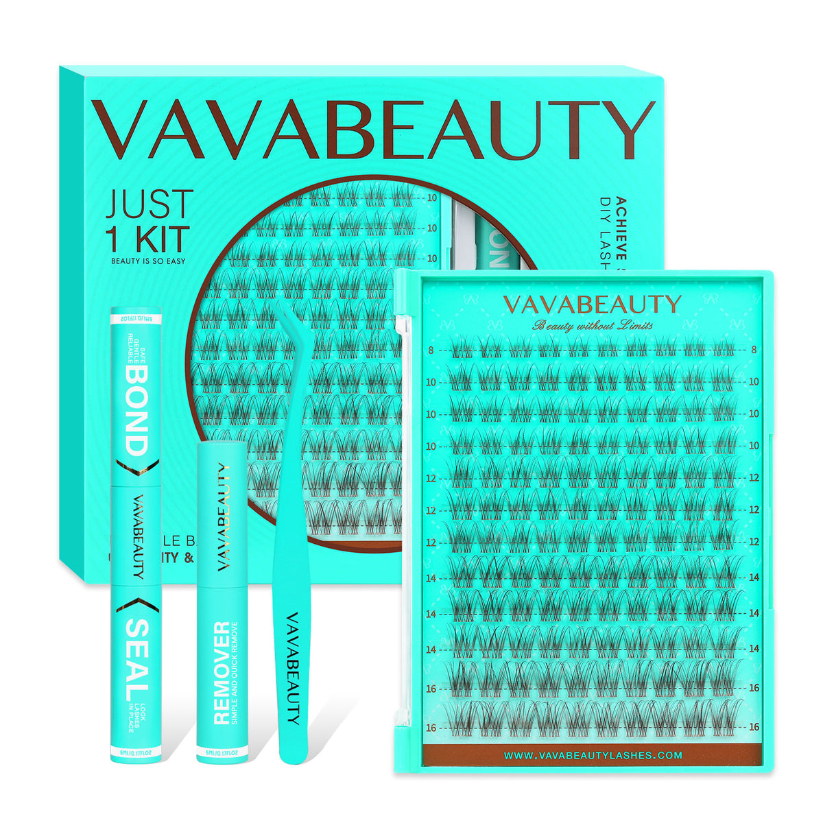 IVY BROWN Lash Clusters