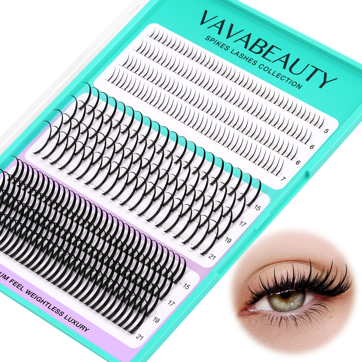 SPIKES Lash Clusters
