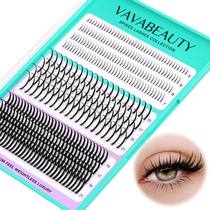 SPIKES Lash Clusters