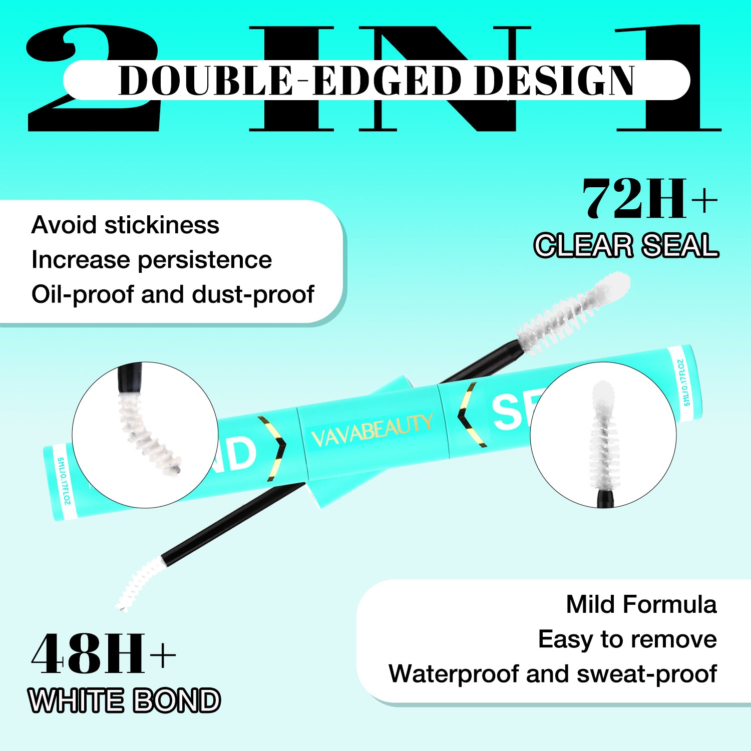 White Lash Bond &amp; Seal