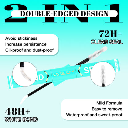 White Lash Bond &amp; Seal