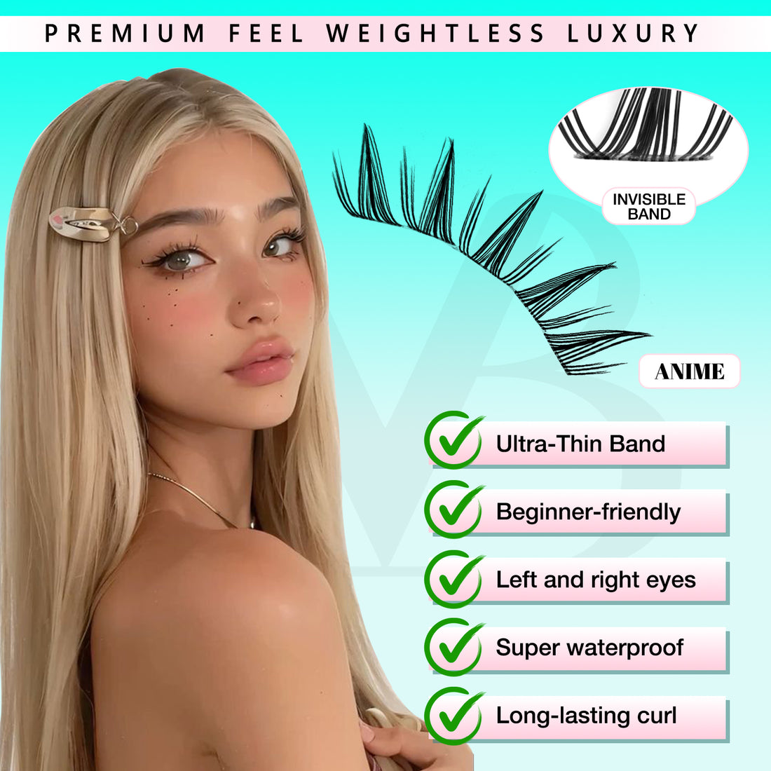 ANIME Lash Clusters