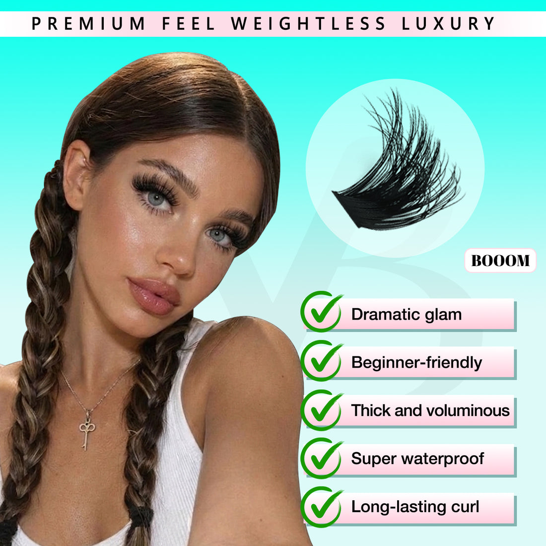 BOOOM Lash Clusters