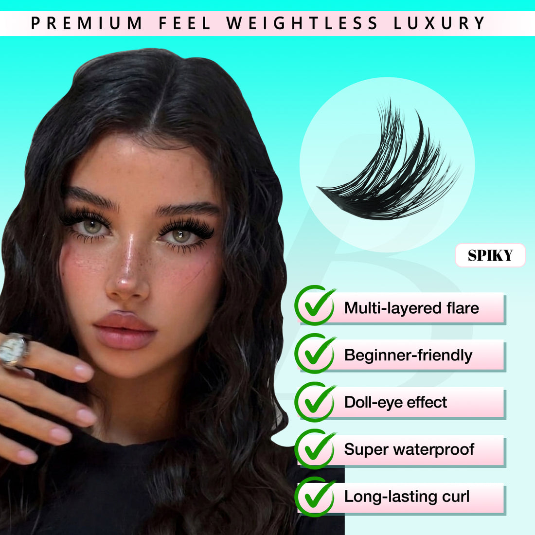 SPIKY Lash Clusters