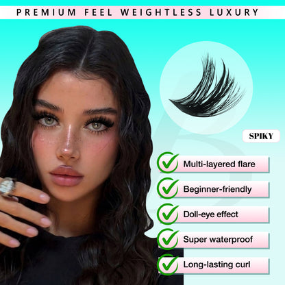 SPIKY Lash Clusters