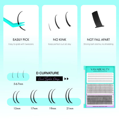 SPIKES Lash Clusters