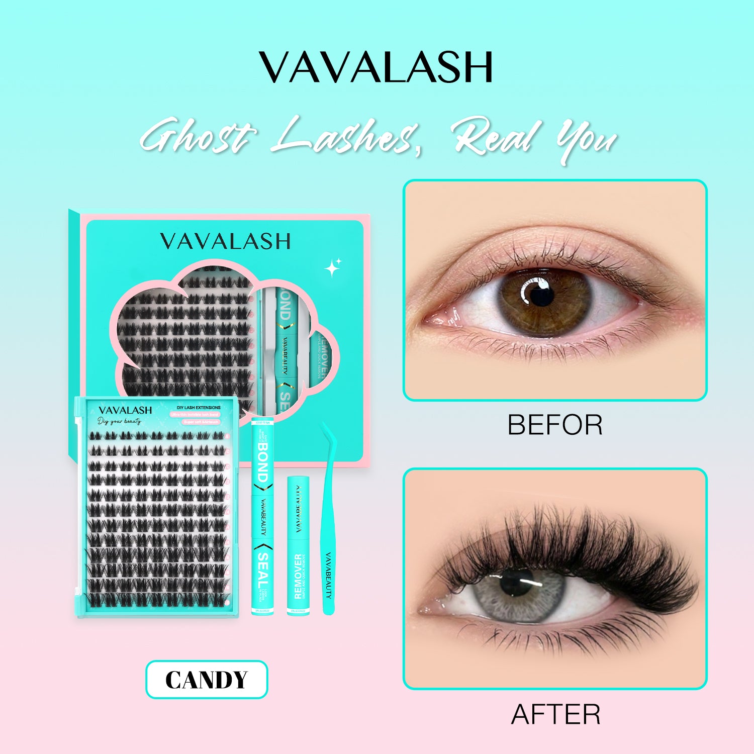 CANDY Lash Clusters