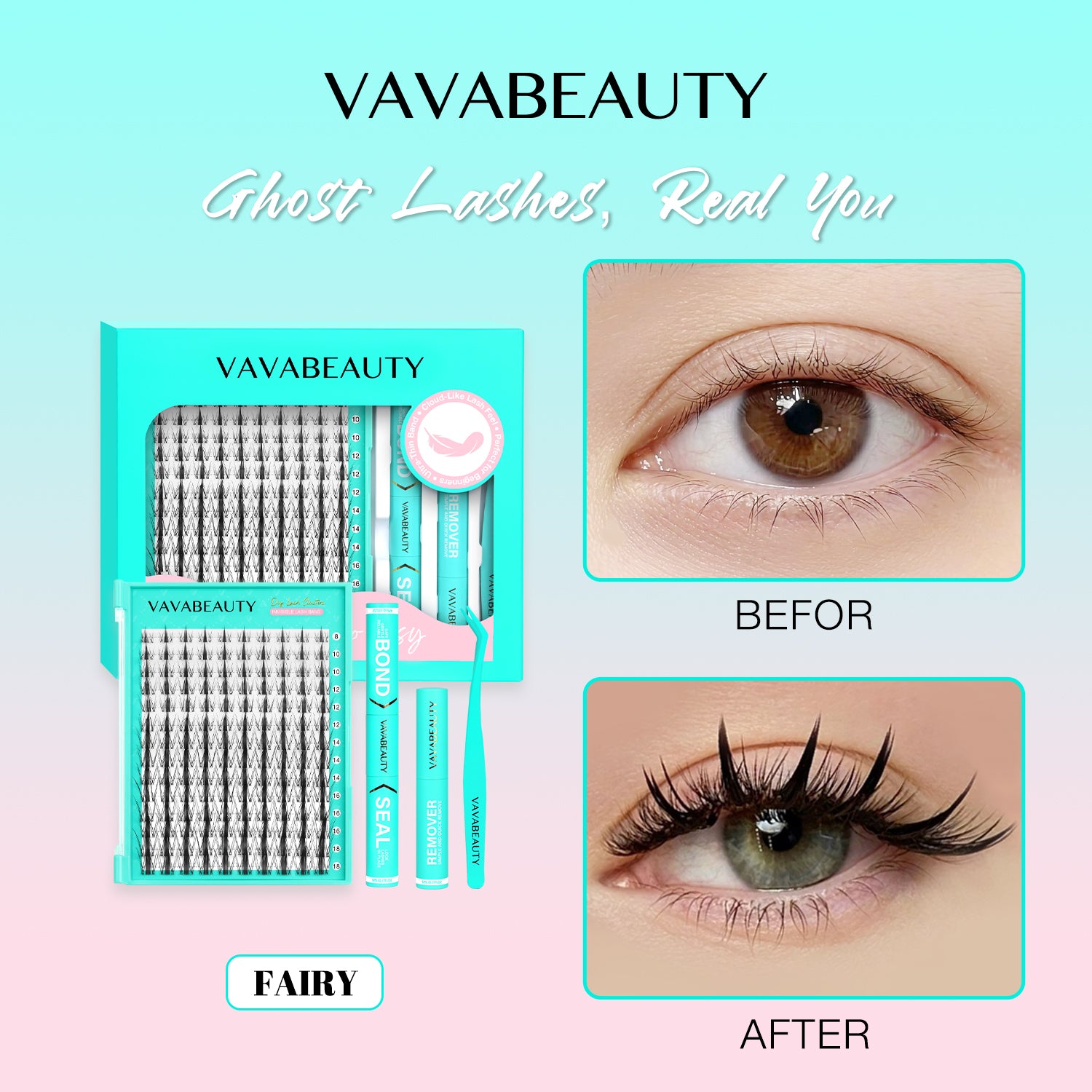 FAIRY Lash Clusters