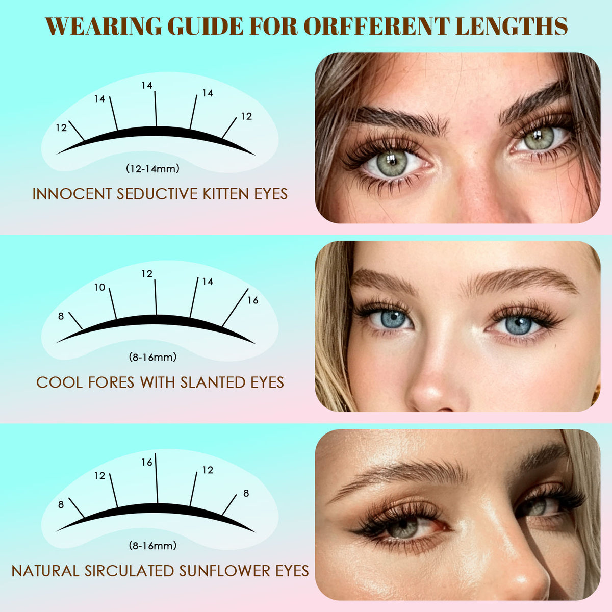 SPIDERA BROWN Lash Clusters