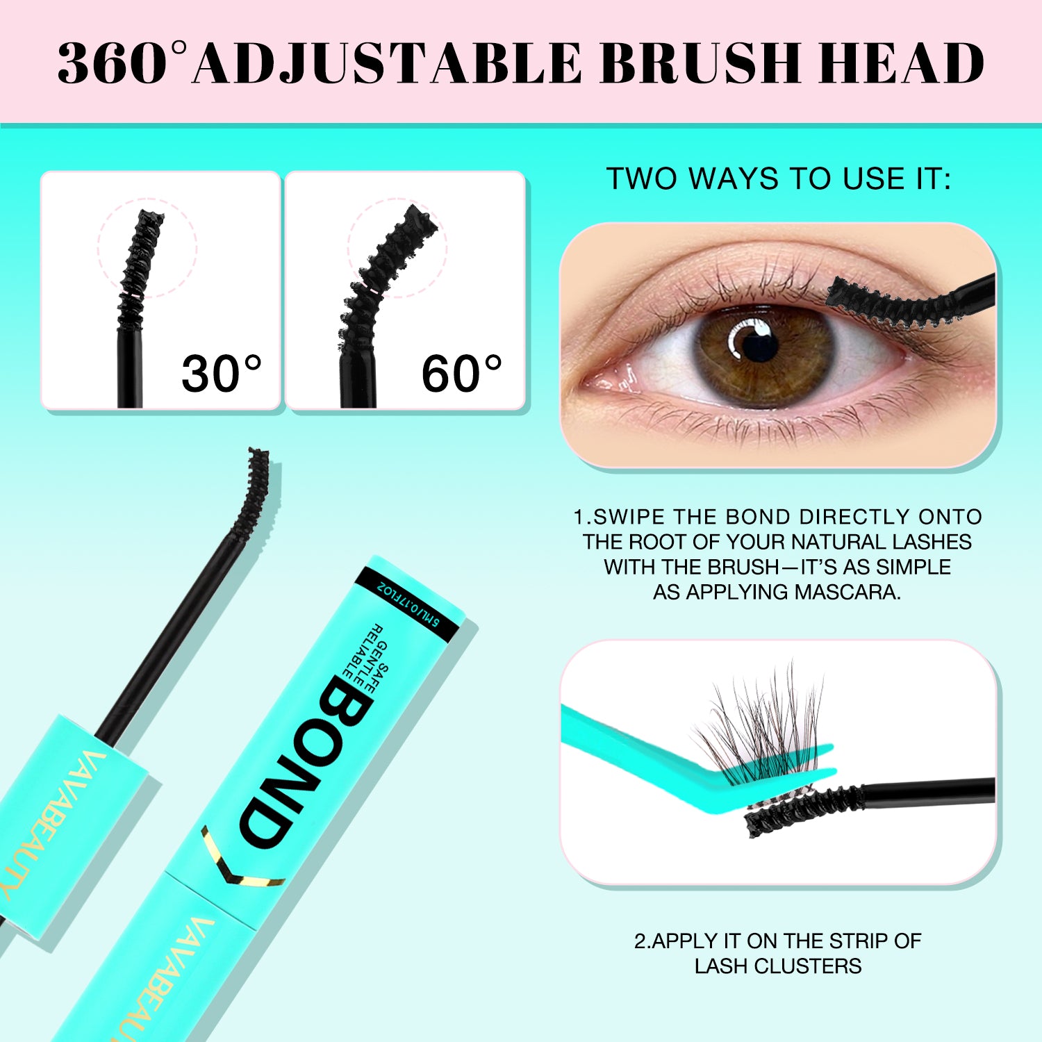 Black Lash Bond &amp; Seal
