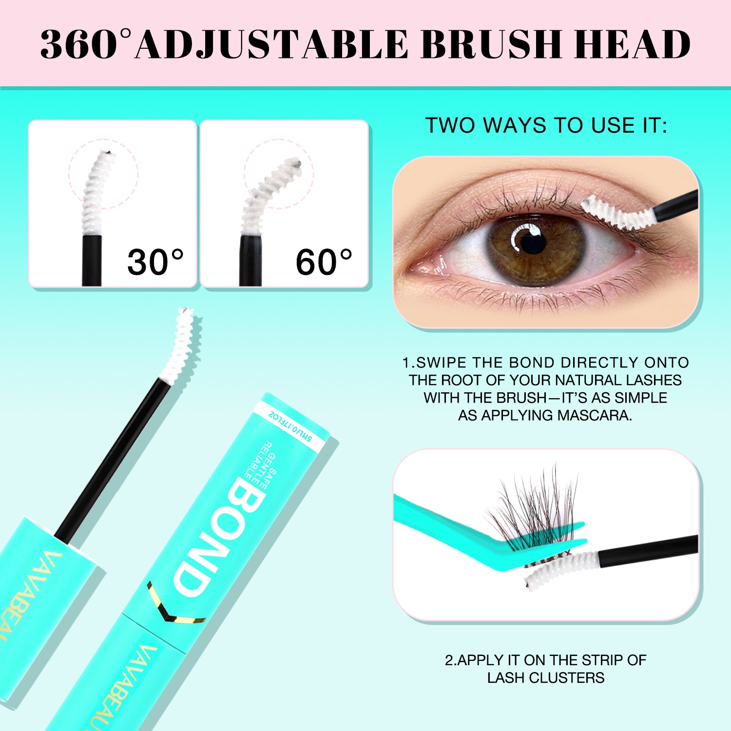 White Lash Bond &amp; Seal