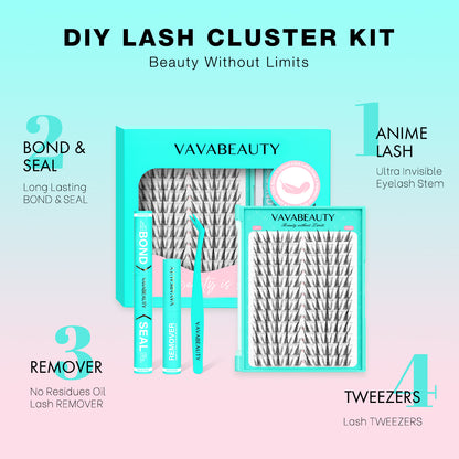 ANIME Lash Clusters