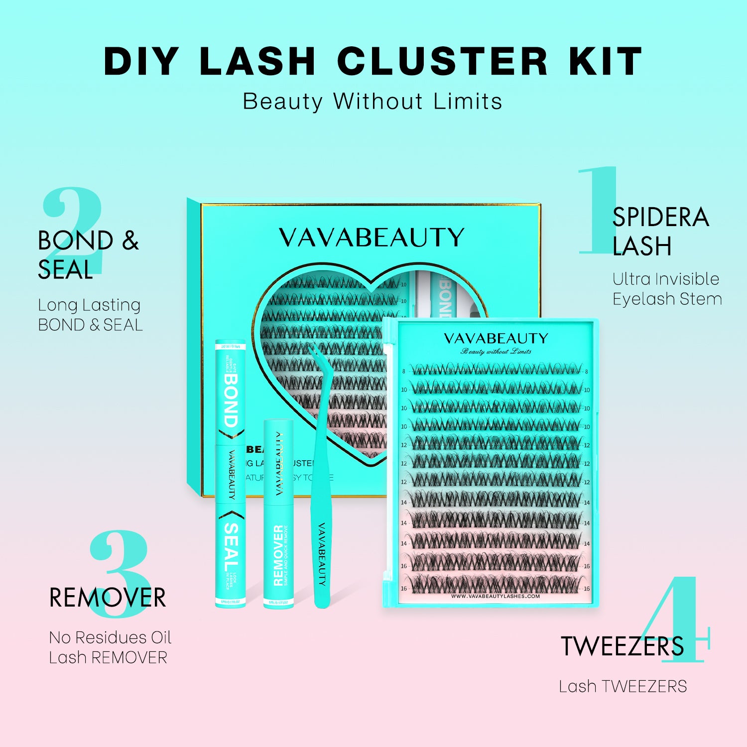 SPIDERA Lash Clusters