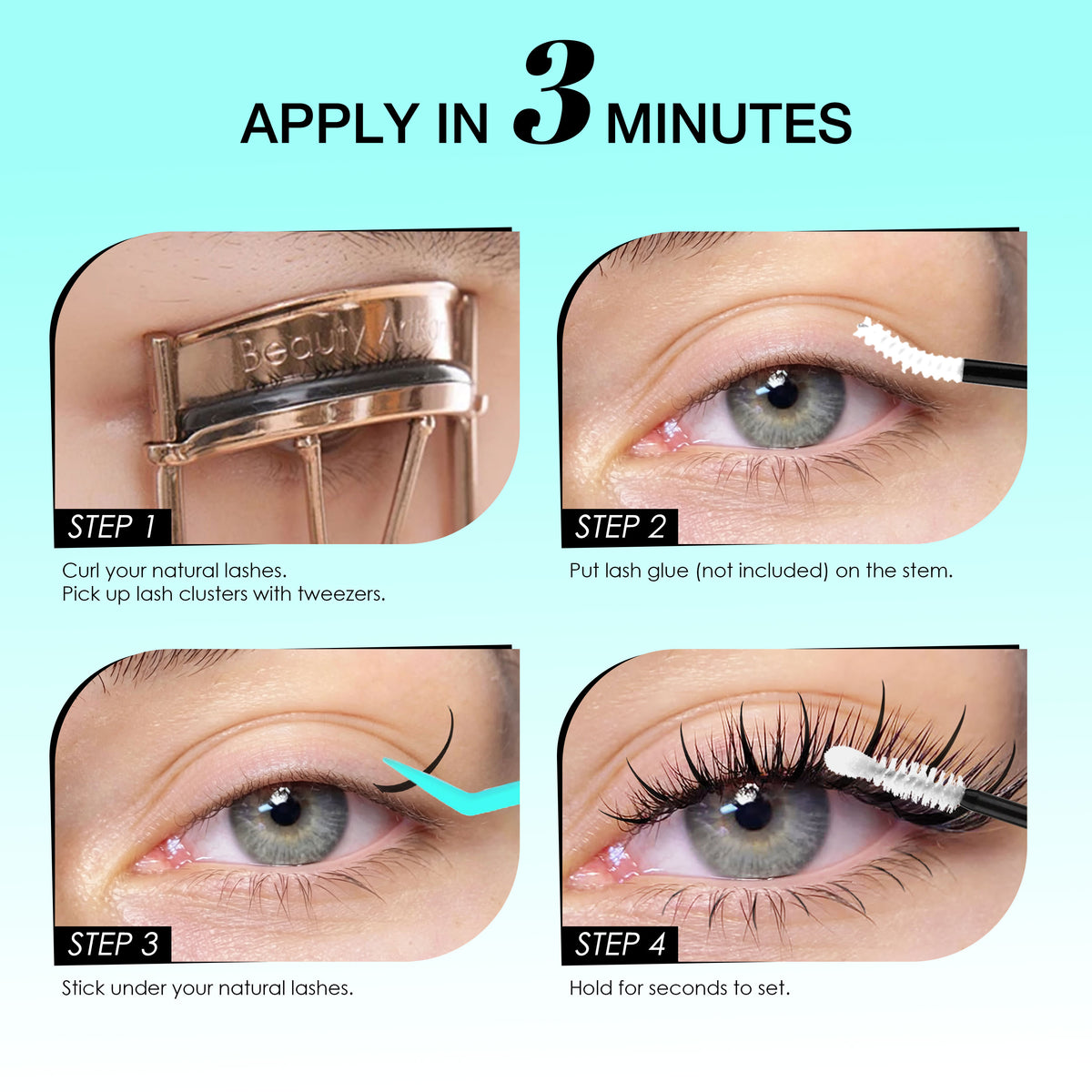SPIKES Lash Clusters