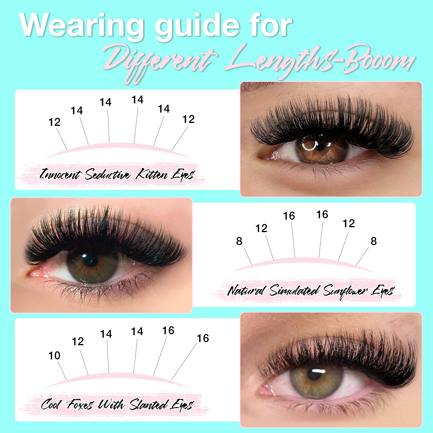 BOOOM Lash Clusters