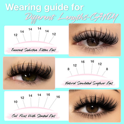 CANDY Lash Clusters