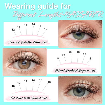 MASCARER Lash Clusters