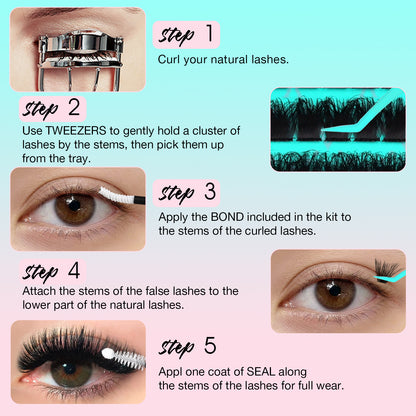 BOOOM Lash Clusters