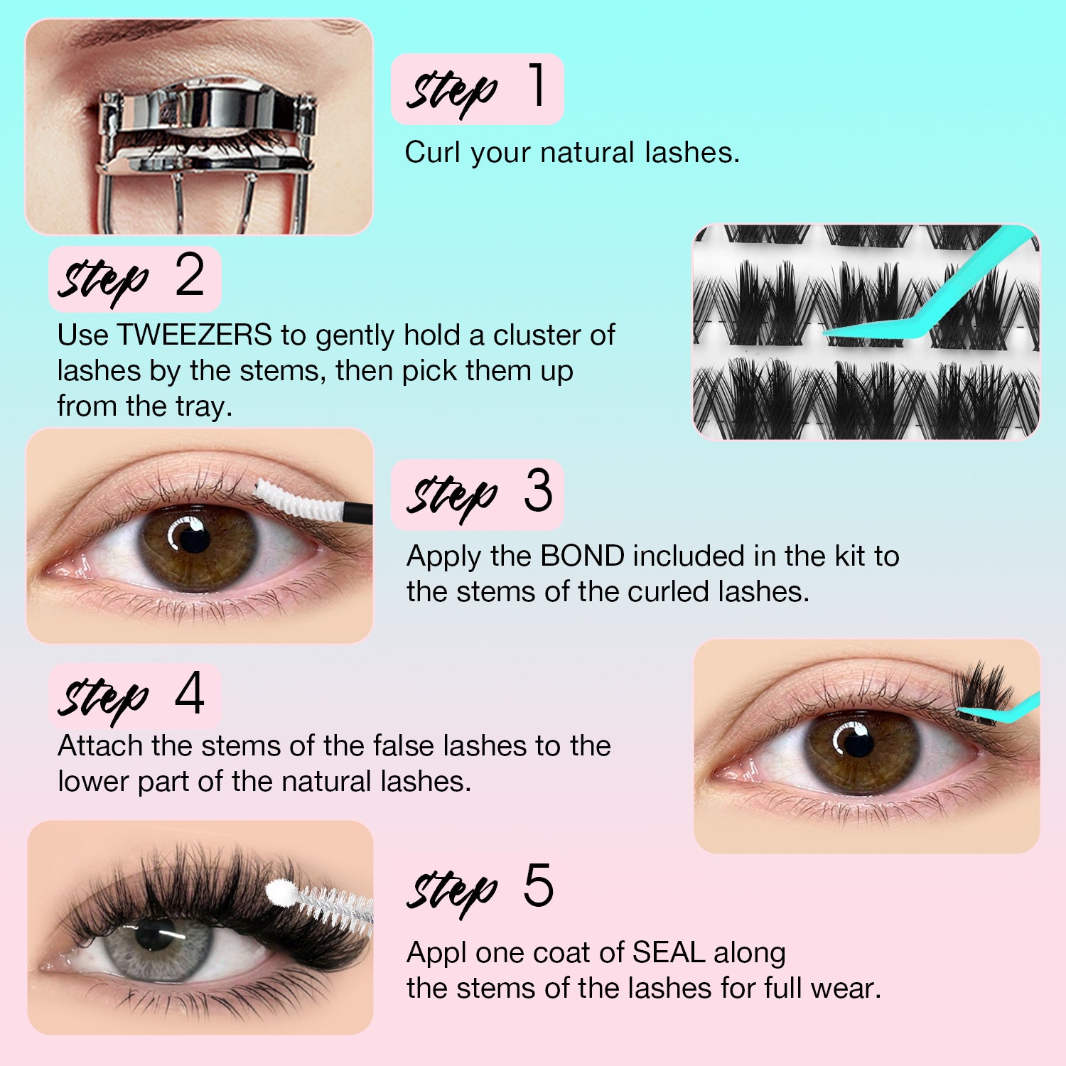 CANDY Lash Clusters