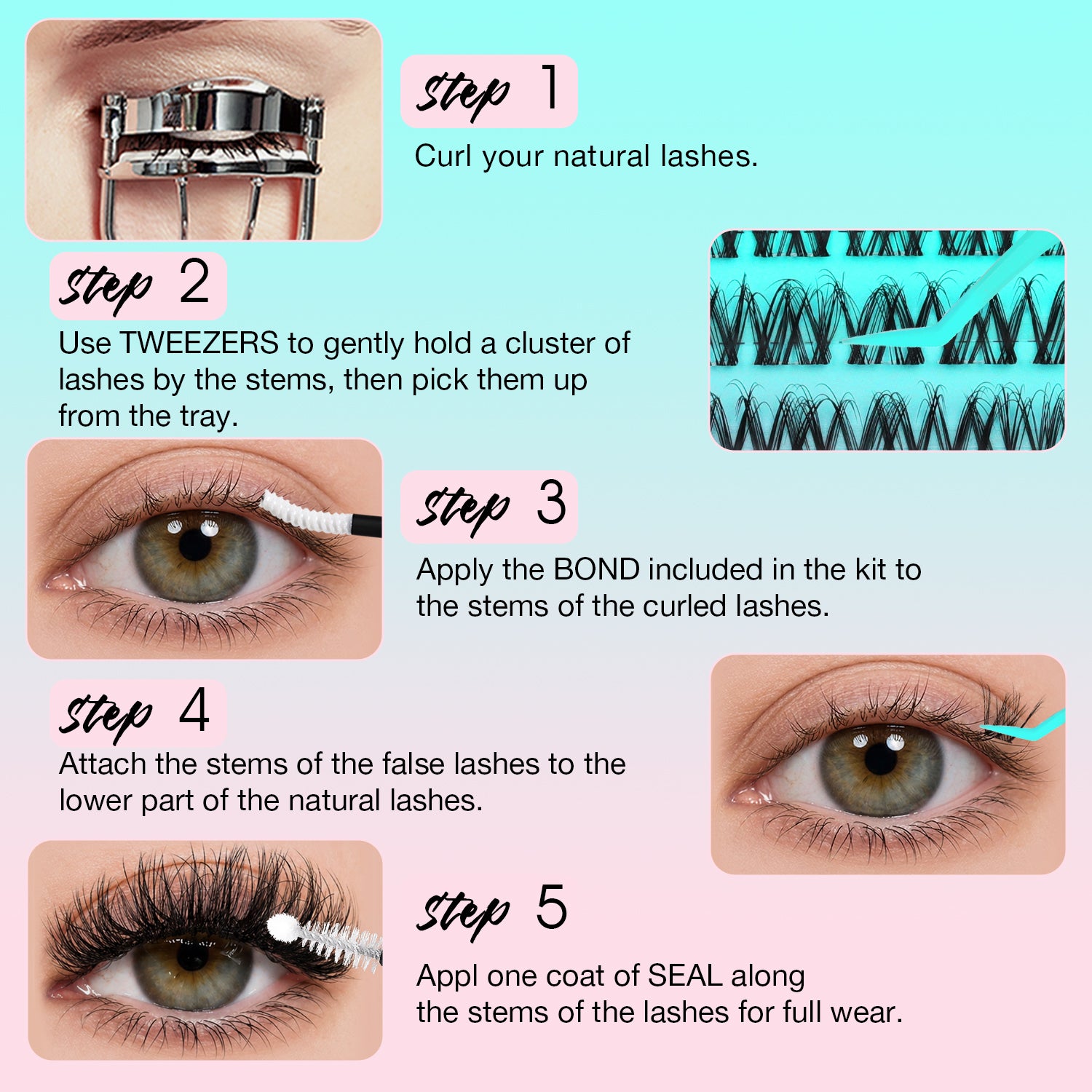 SPIDERA Lash Clusters