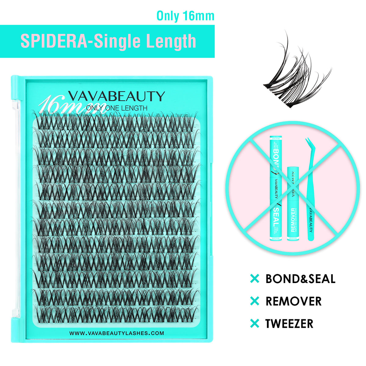 SPIDERA Lash Clusters