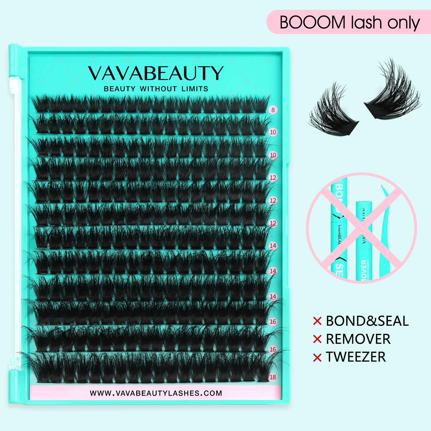 BOOOM Lash Clusters