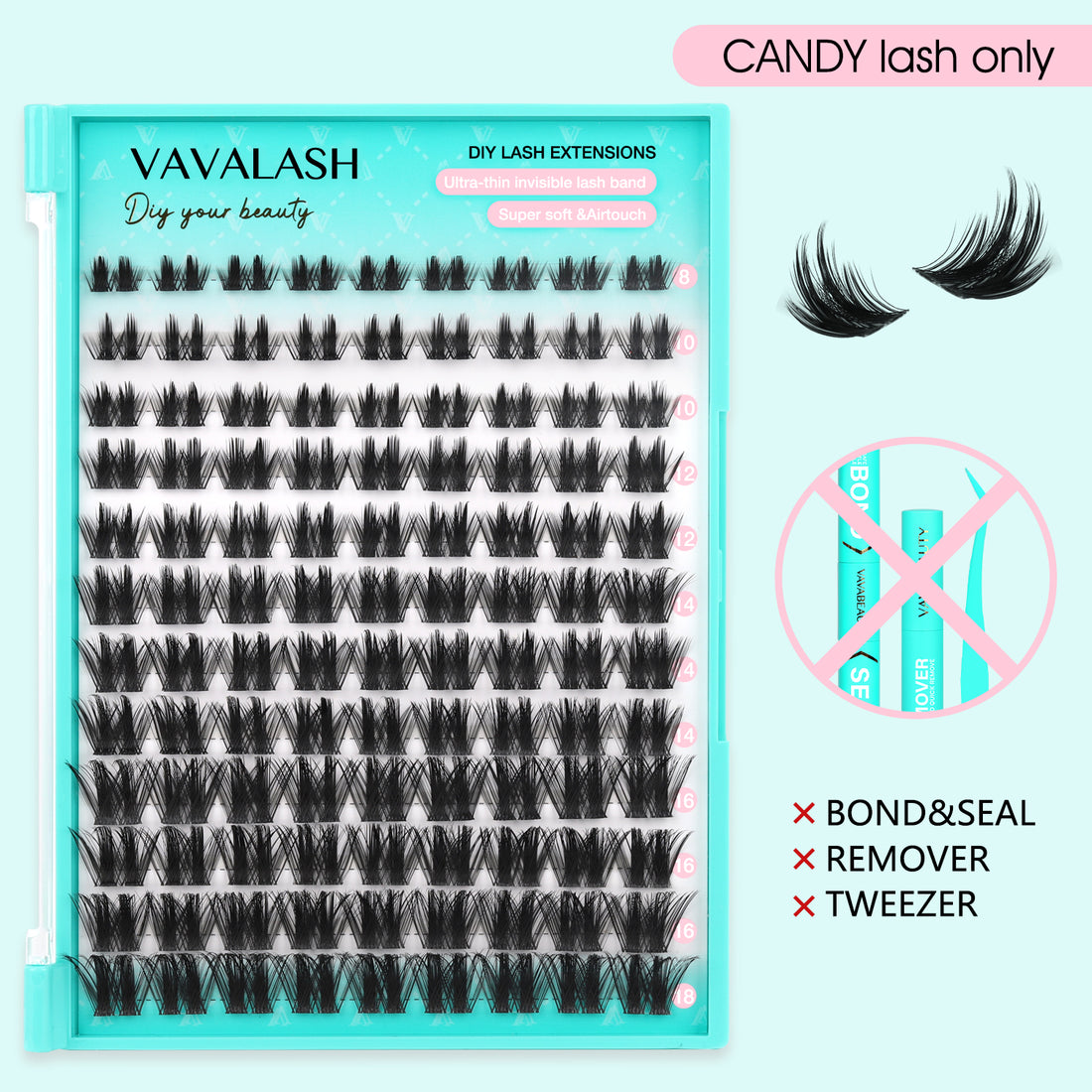 CANDY Lash Clusters