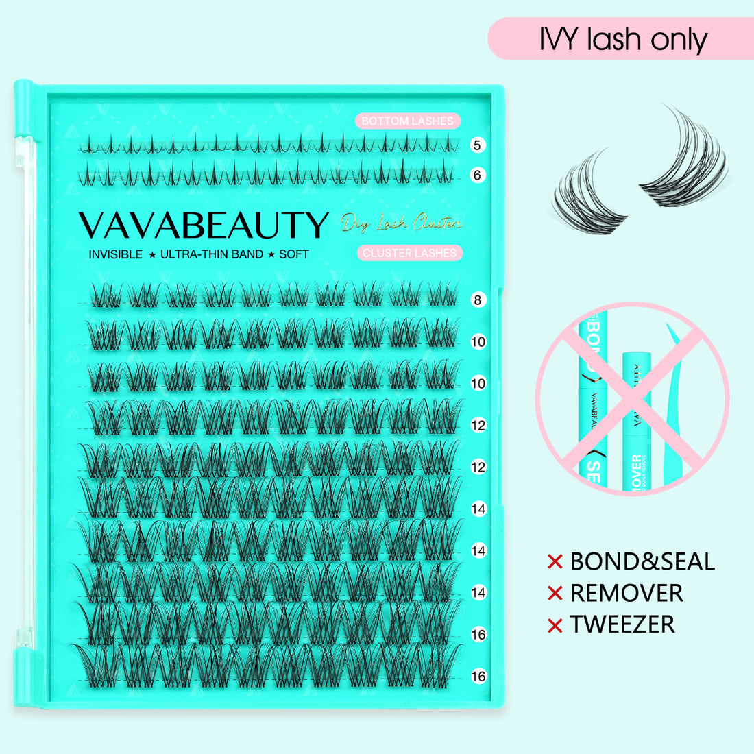 IVY Lash Clusters - Lash Only