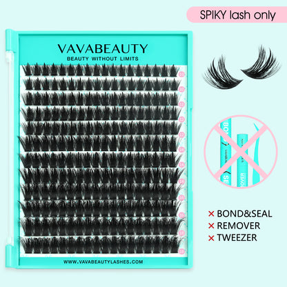 SPIKY Lash Clusters