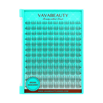 MASCARER BROWN Lash Clusters